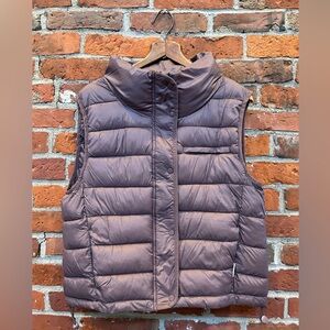 BearPaw Women's Chocolate Puffer Vest